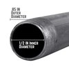 Ace Trading - Nipple STZ Industries 1/2 in. MIP each X 1/2 in. D MIP Black Steel 1-1/2 in. L Nipple 300UP12X112